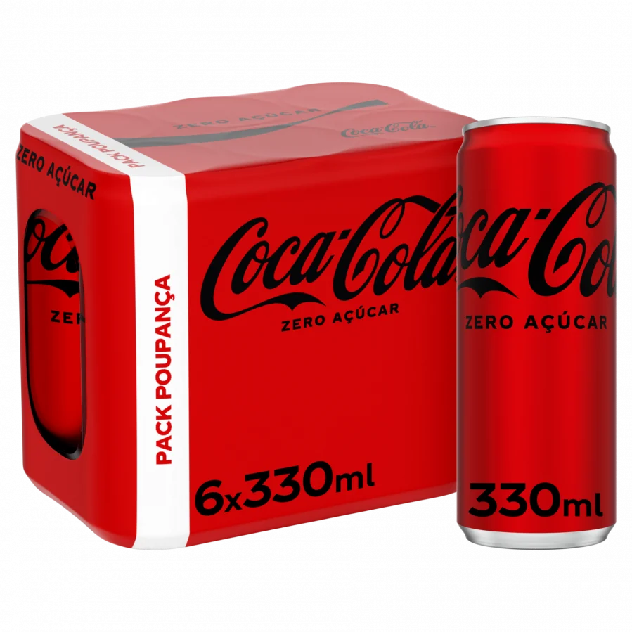 Coca Cola Zero Lata Sleek 33 Cl