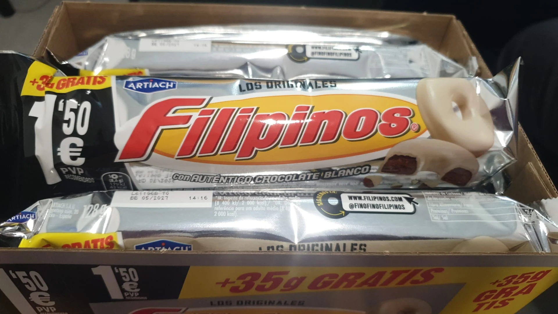 FILIPINO BRANCO 128G